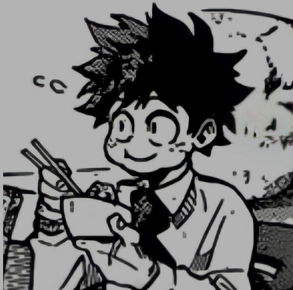 Midoriya Izuku manga panel